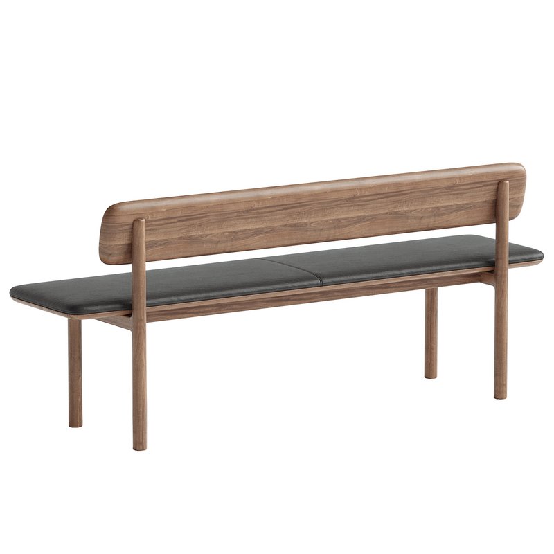 Neva bench with backrest - Image 4