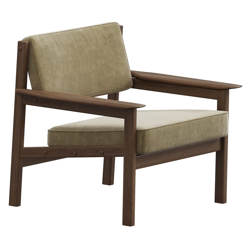 Drummond Lounge Armchair Espasso - Image 1