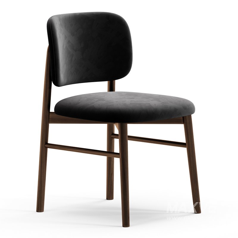 JANINE-Wooden-legs-upholstered-chairs - Image 4