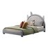 Full Size PU Leather Upholstered Princess Bed - Thumbnail 6