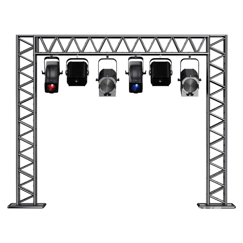 Soft theater farm with lighting equipment - Image 1