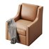 Patterned Swivel Lounge Chair - Thumbnail 5