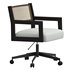 Lakeport Upholstered Swivel Desk Chair - Thumbnail 1