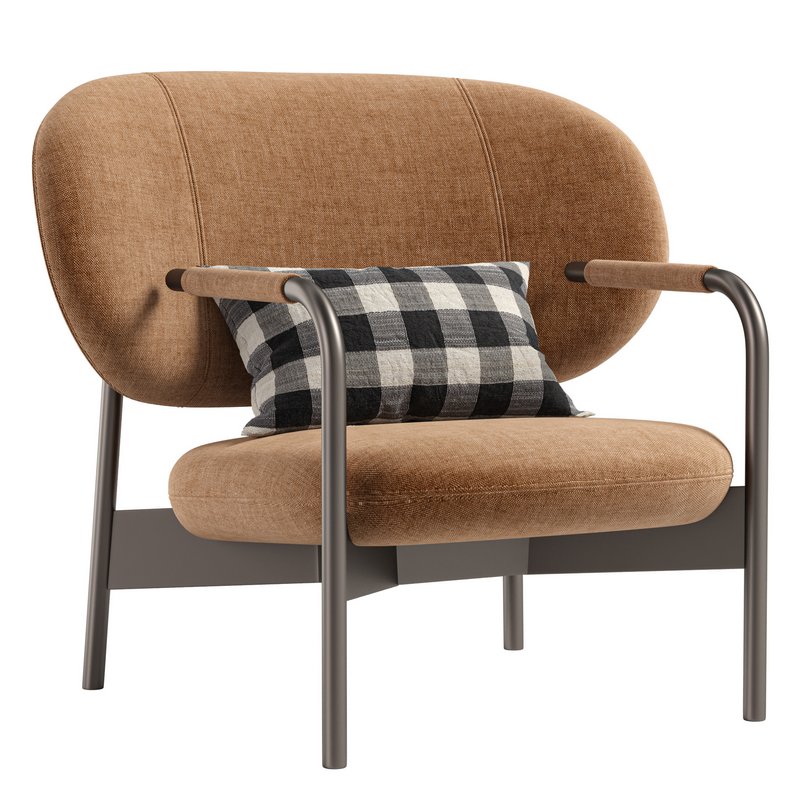 Cross lounge chair - Image 7