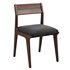 Lakin Teak Wood Dining Side Chair - Thumbnail 2