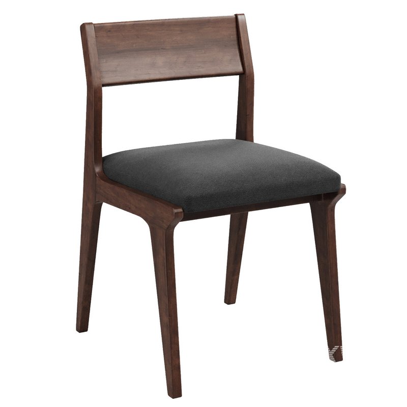 Lakin Teak Wood Dining Side Chair - Image 2