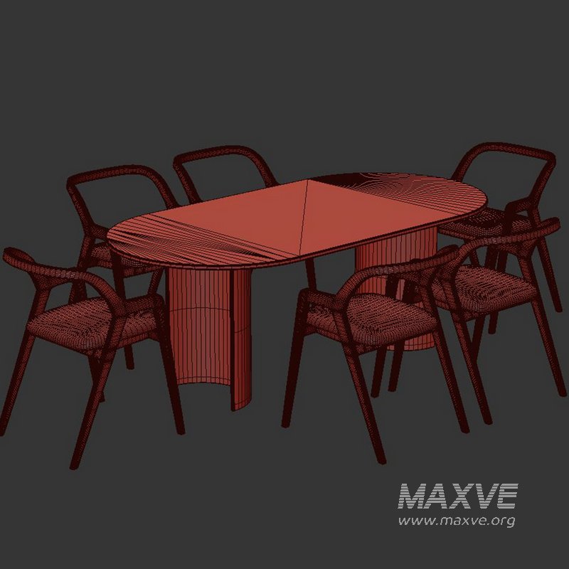 Dinning chair and table221 - Image 6