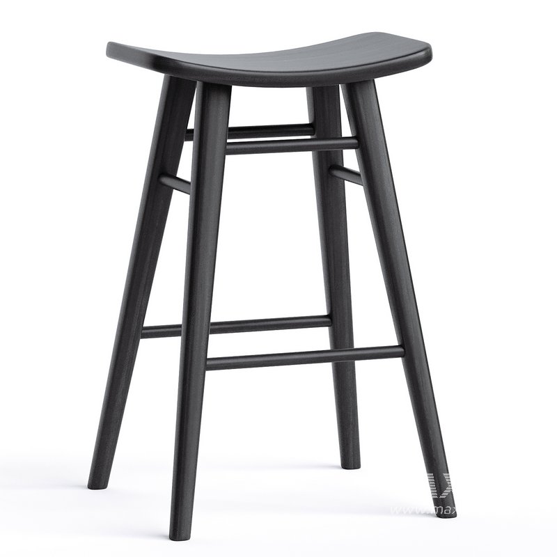 65cm Oliver Solid Timber Barstool - Image 2