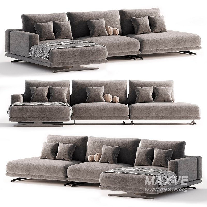 Zillis seat corner Sofa - Image 5