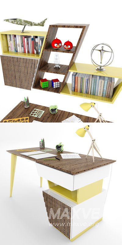 Tarz Study Desk - Image 3