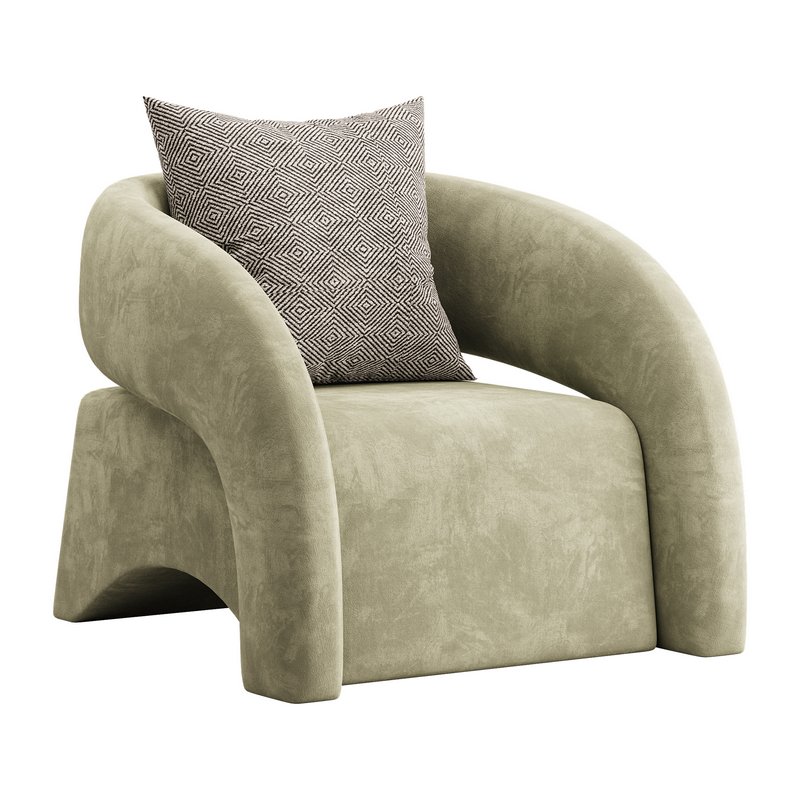 Crisscross Accent Chair - Image 2