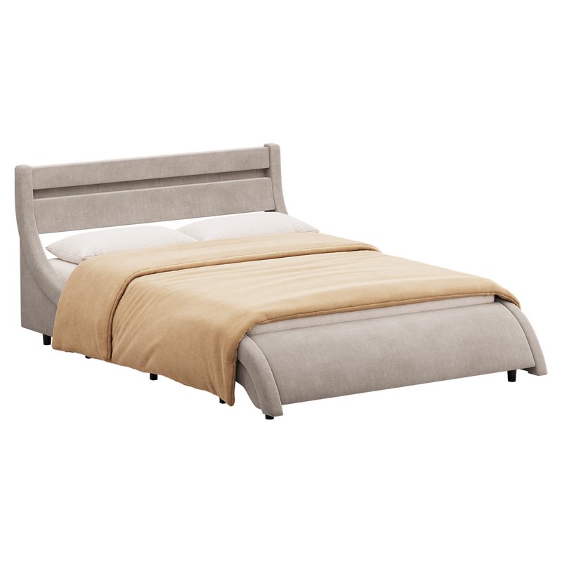 Homfa Full Size Bed Frame - Image 4
