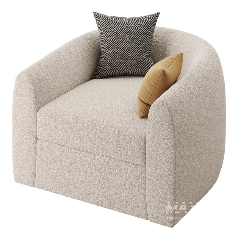 Sennen Swivel Tub Chair - Image 3