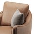 Wide Seat Lounge Swivel Arm Chair - Thumbnail 9