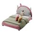 Full Size PU Leather Upholstered Princess Bed - Thumbnail 4