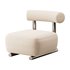 Modish Solid Color Foam Side Chair - Thumbnail 11