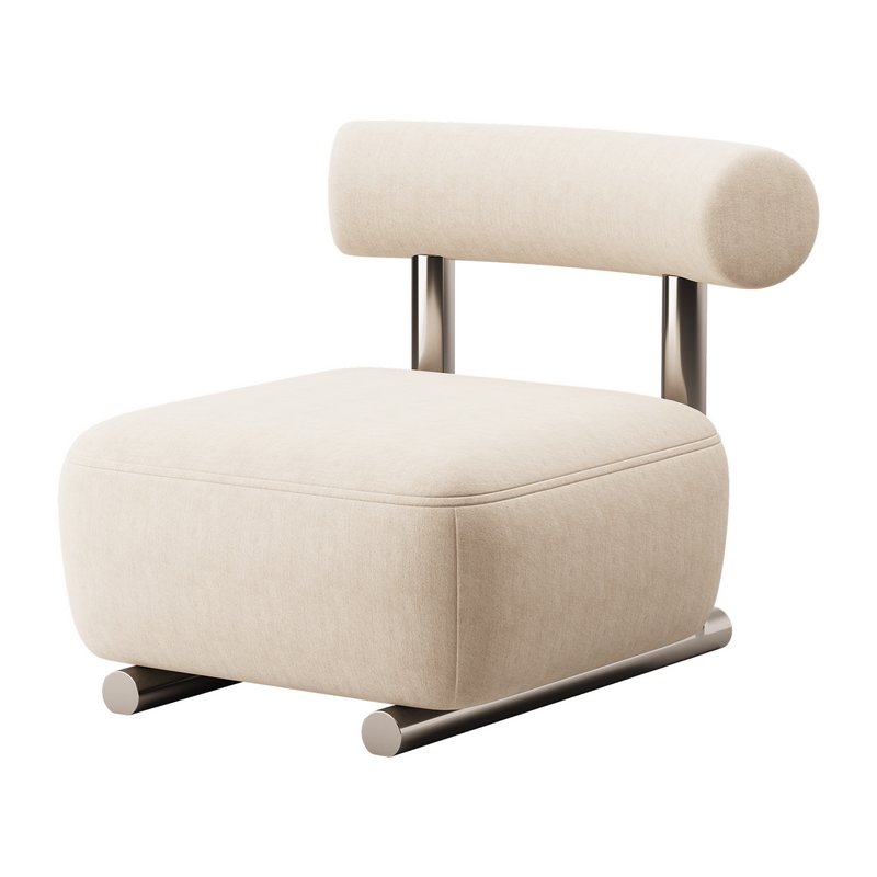 Modish Solid Color Foam Side Chair - Image 11