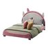 Full Size PU Leather Upholstered Princess Bed - Thumbnail 5