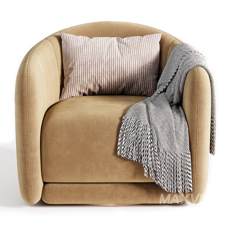 Addie Swivel Armchair - Image 6