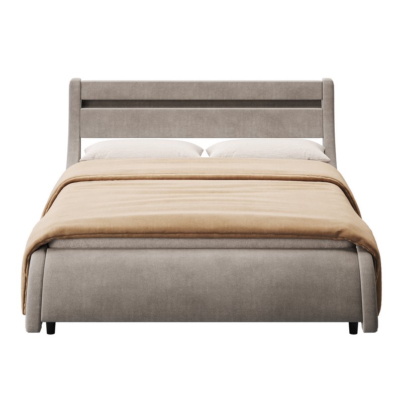 Homfa Full Size Bed Frame - Image 9