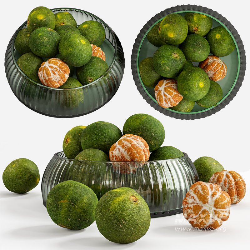 Tangerine bowl - Image 1