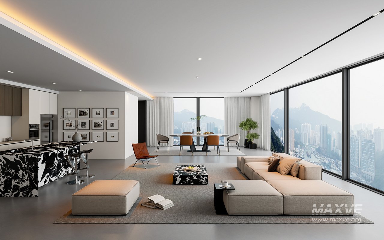 Modern living room - Image 1
