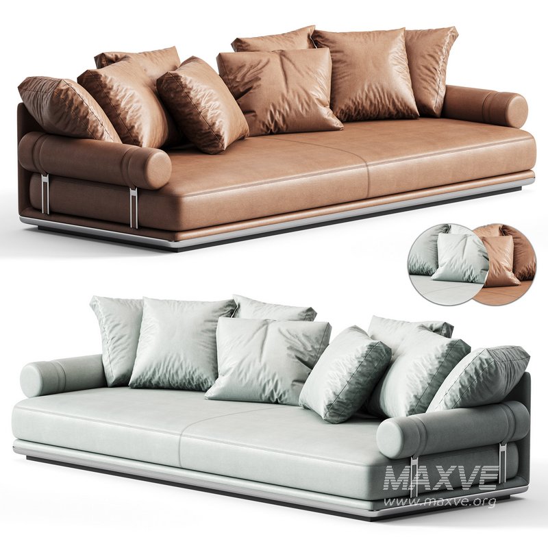 Noonu Straight sofa B&B Italia By Antonio Citterio - Image 1