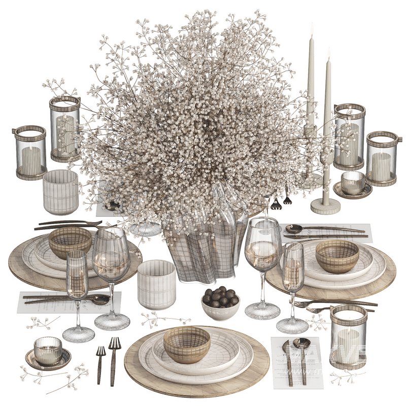 Tableware B019 - Image 1