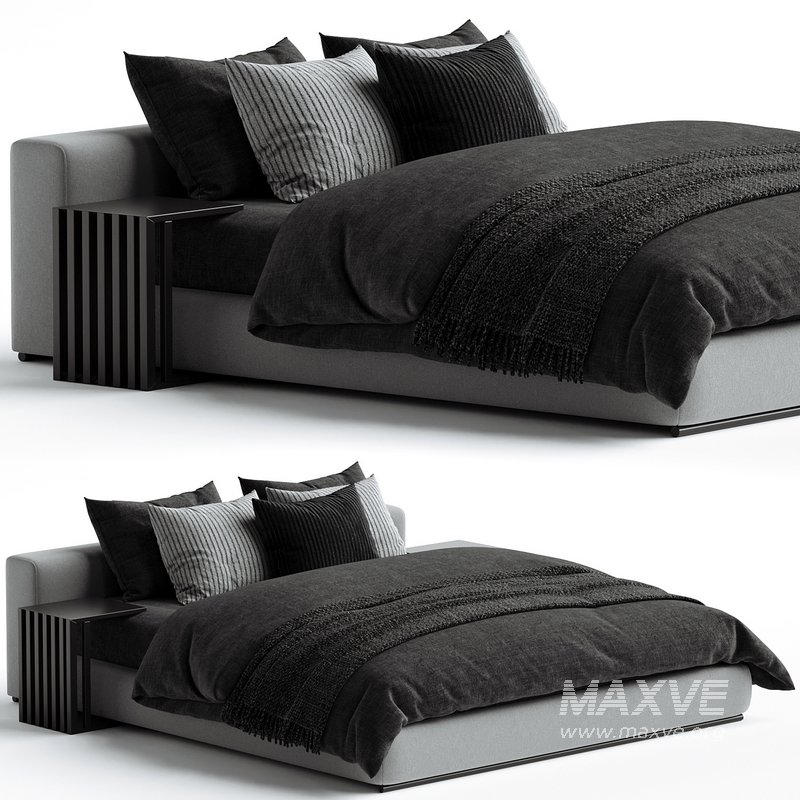 Flexform GROUNDPIECE Bed Designer Antonio Citterio - Image 1