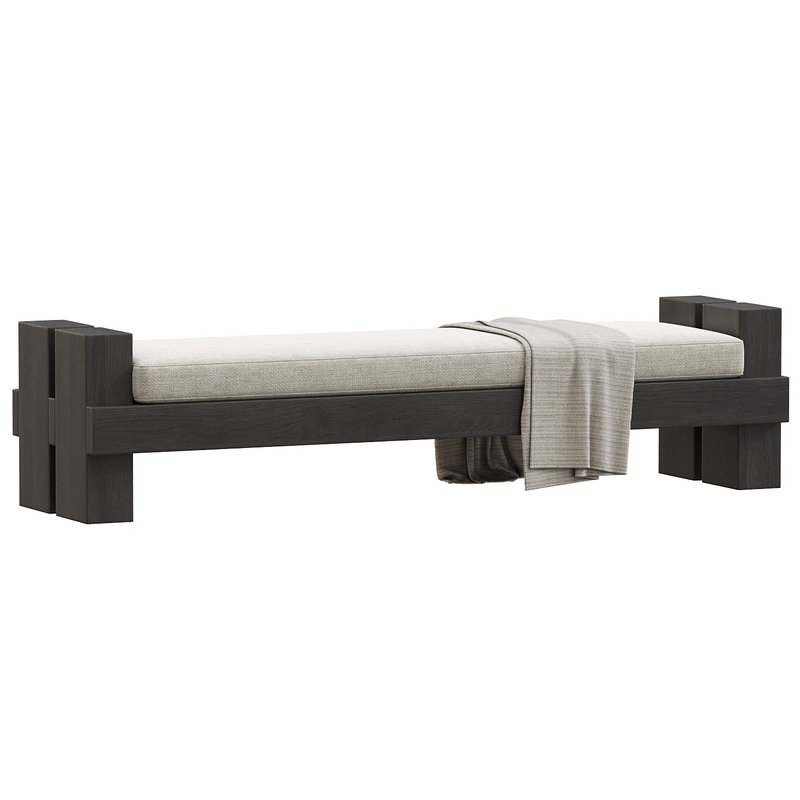 Elodie Wood Accent Bench - Image 3