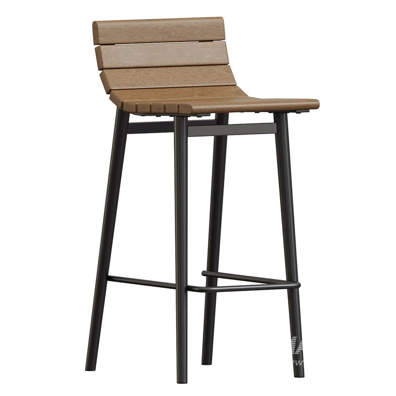 Vista of California 50s Bar Stool - Image 2