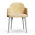 GIULIA GREY VELVET DINING ARMCHAIR - Thumbnail 8