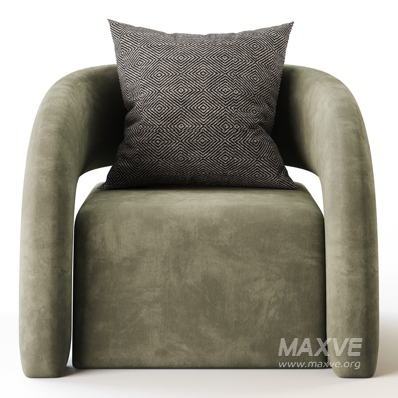 Crisscross Accent Chair - Image 7