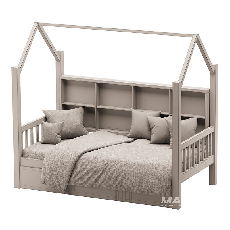 Bed with Trundle roof - Image 14