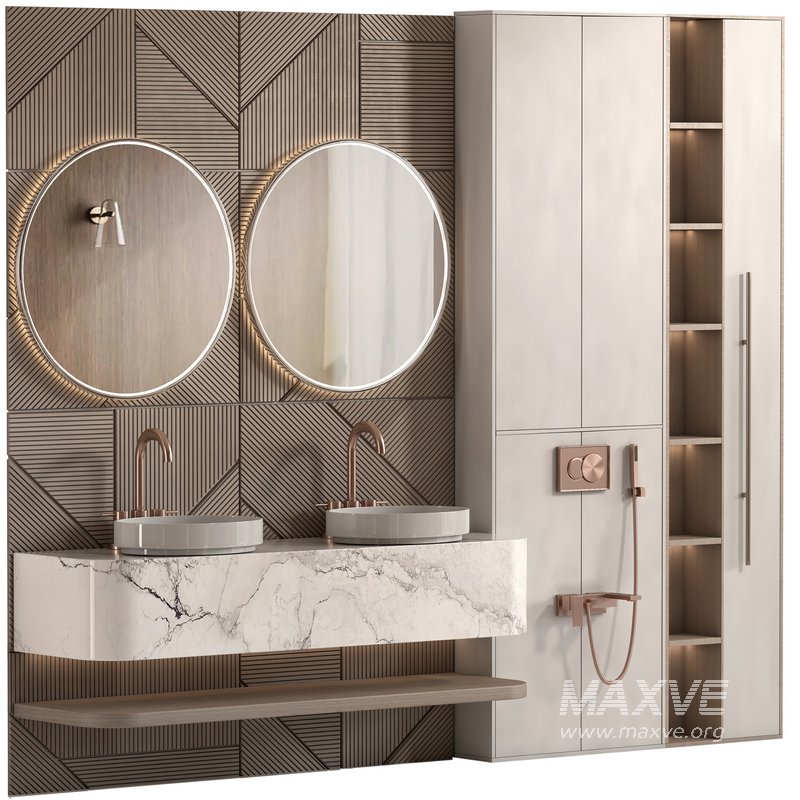 bathroom furniture set 042 - Image 6