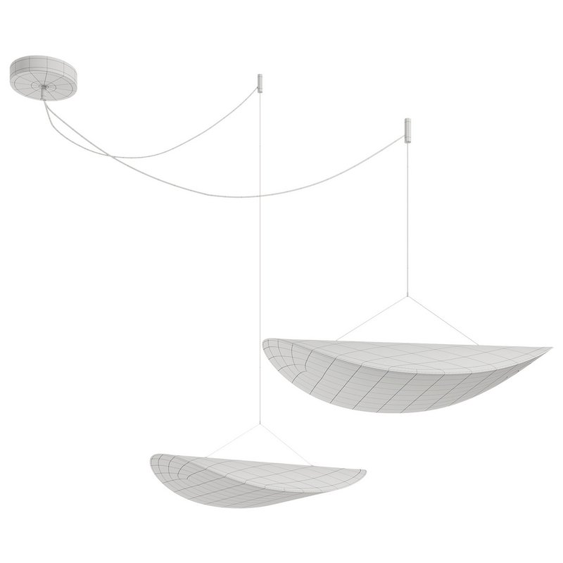 Tense Tyvek Pendant Lamp - Image 3