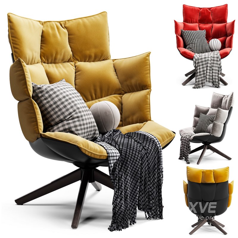 Husk chair b&b italia - Image 2