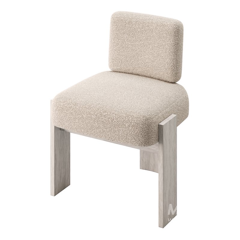C Back Armless Chair - Image 7