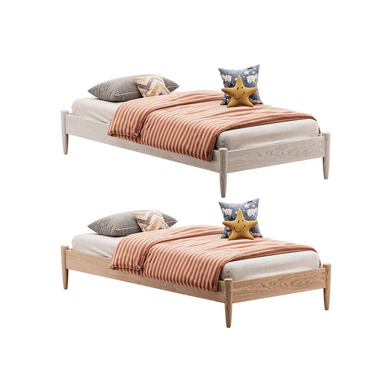 AFI Pasadena 14 Espresso Solid Wood Platform Bed - Image 1