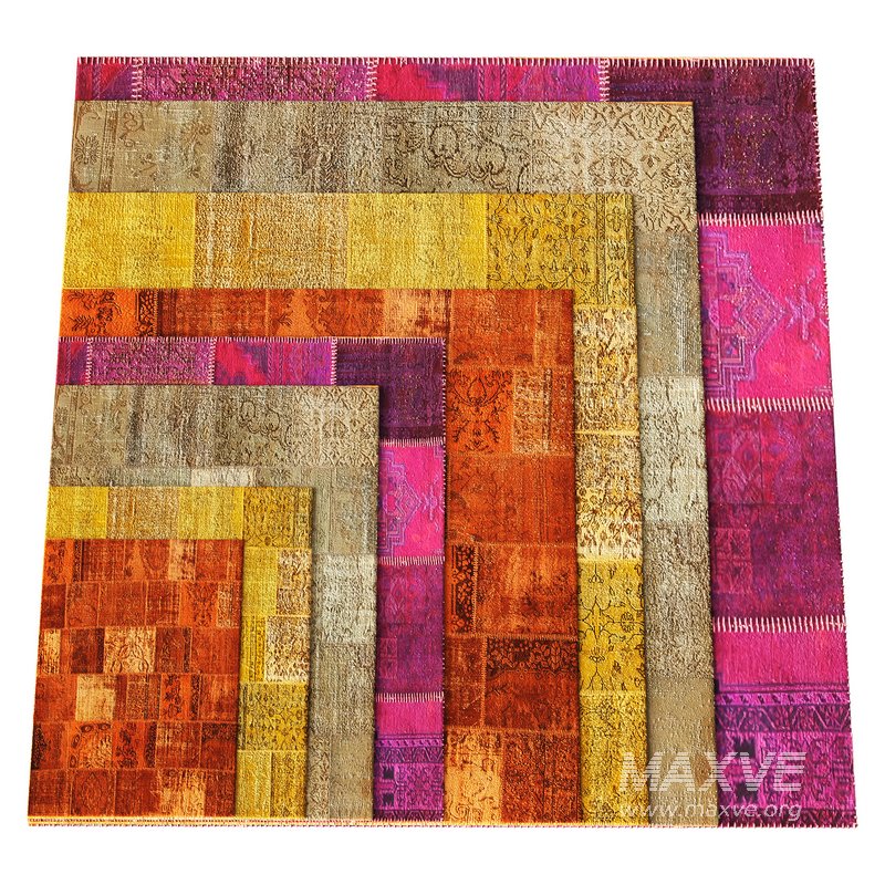 Turkish Patchwork Rugs - Image 7