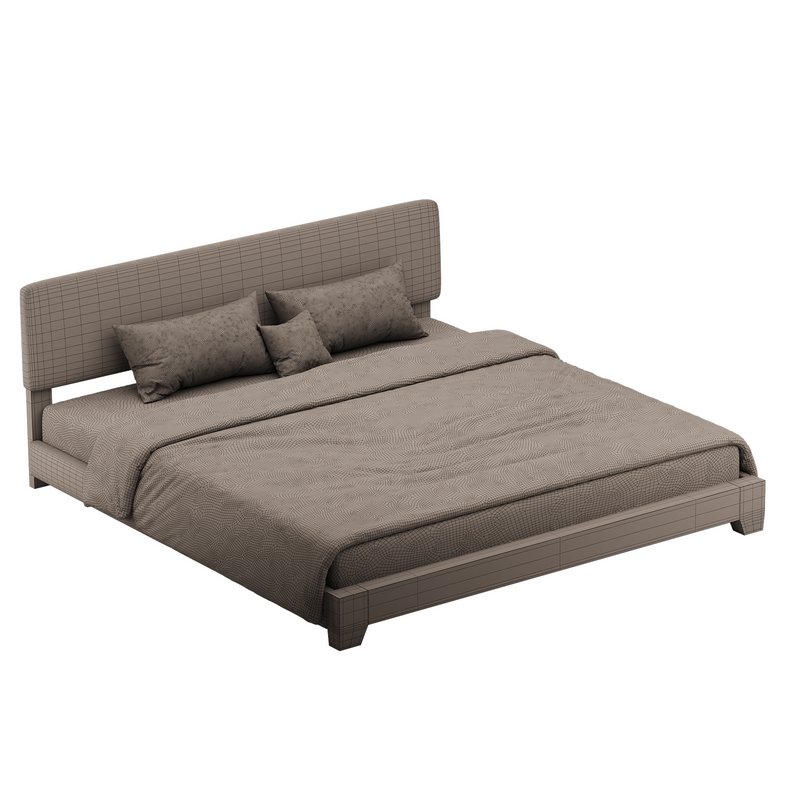 Einfach King Upholstered Platform Bed - Image 16