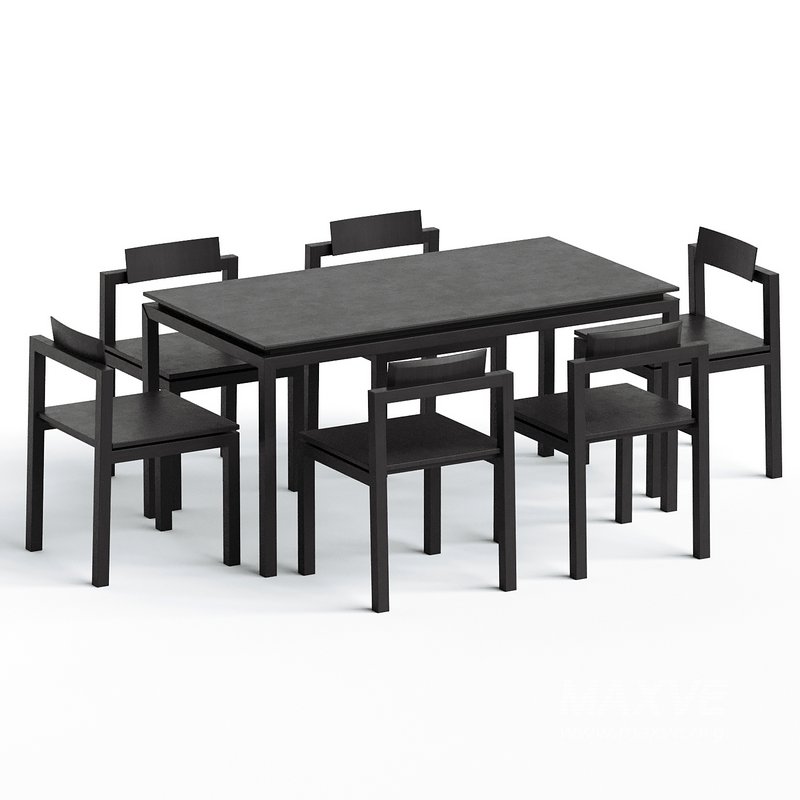 Humilis Chair and Modesto Table by FrancoGrea - Image 2