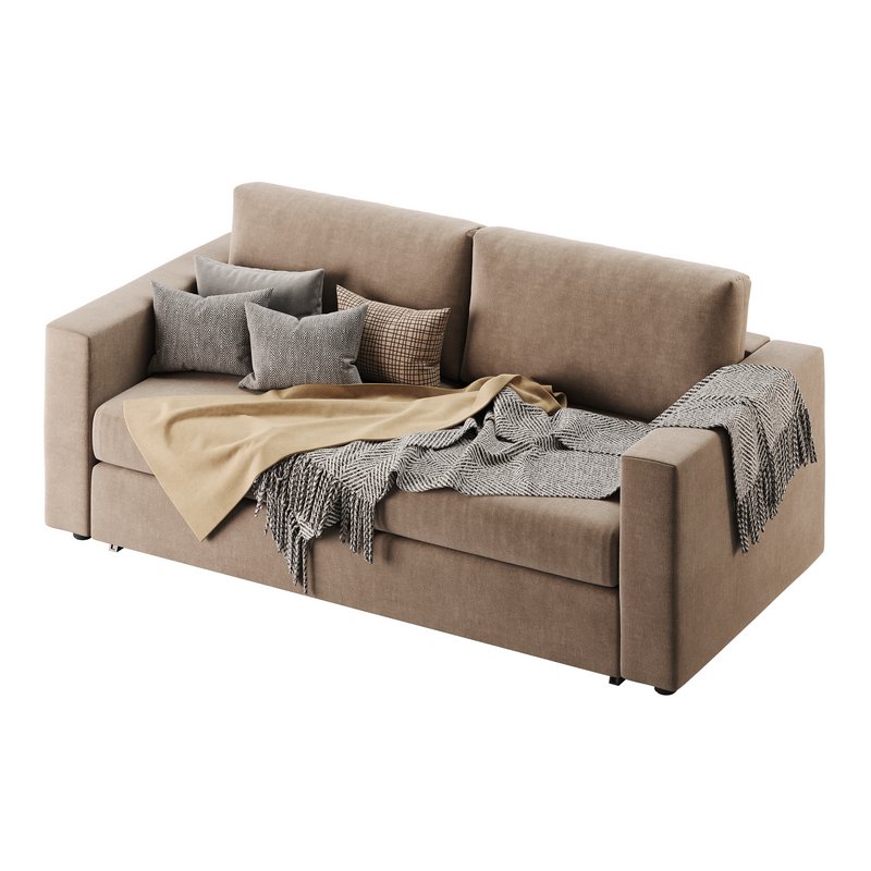 Sleeper sofa Gunnared beige - Image 10