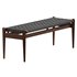 Kenan Genuine Leather Bench - Thumbnail 1