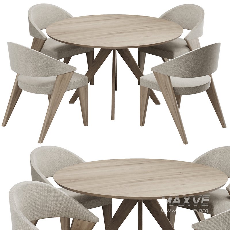 Dinning chair and table184 - Image 4