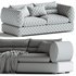 Blanche Parma Sofa Set 01 - Thumbnail 5