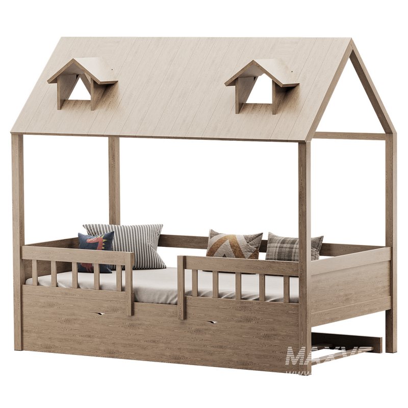 Bed Frame with Trundle - Image 3