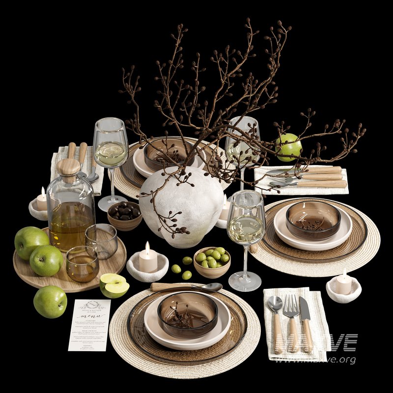 Tableware Decor set9 - Image 2