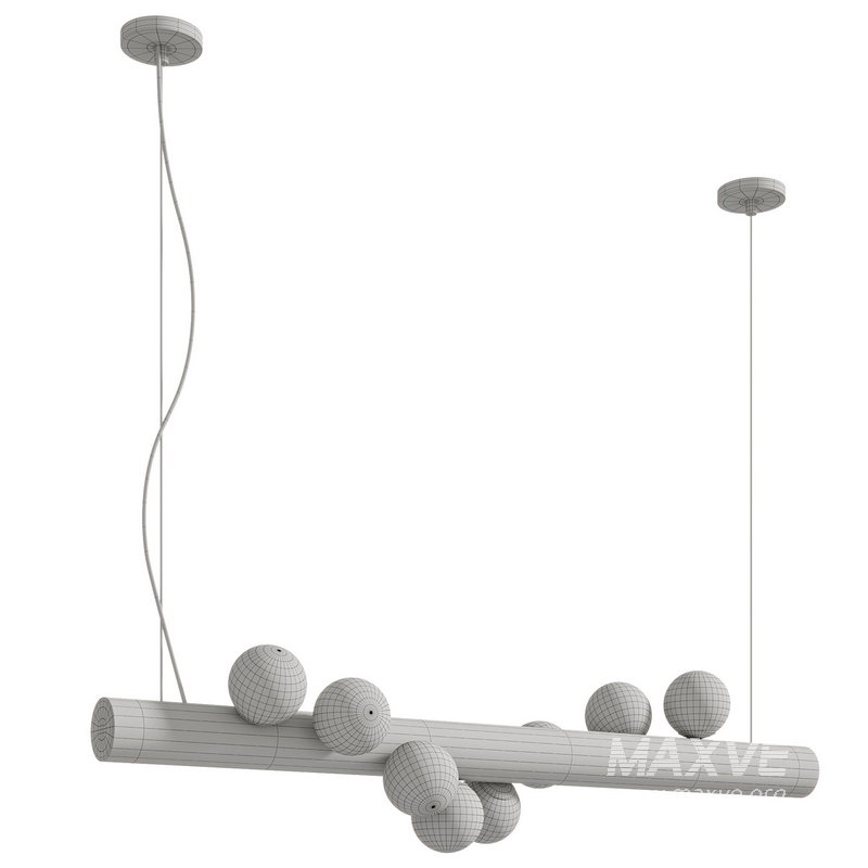 Scandinavian Wooden Pendant Lamp - Image 2