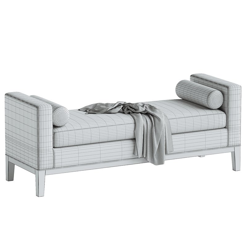 Keaton Upholstered Bench - Image 4